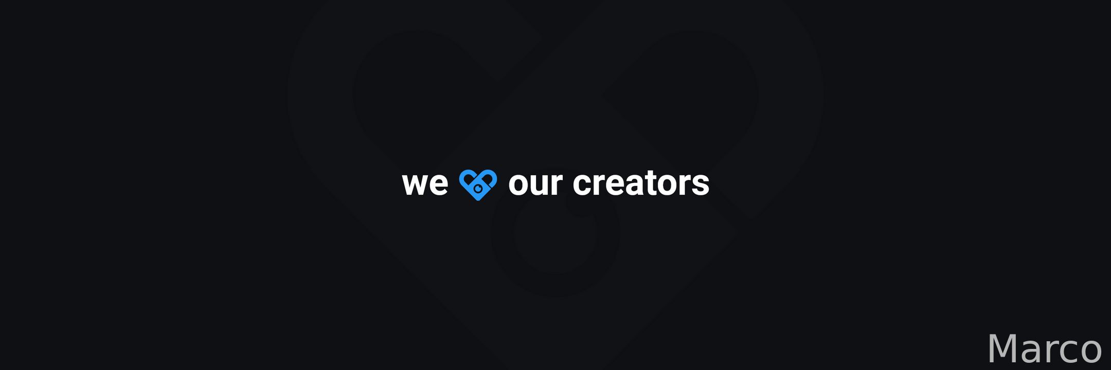 Fansly banner for @marco