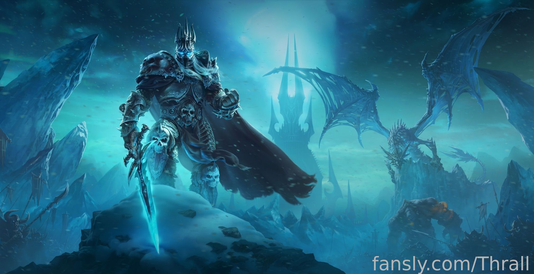 Fansly banner for @Thrall