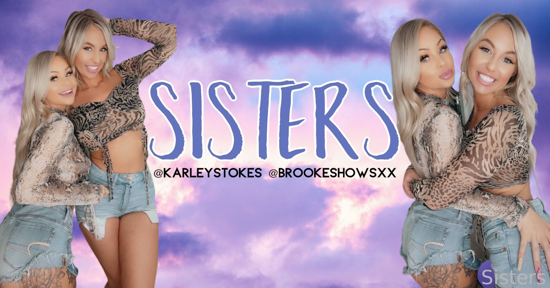 Fansly banner for @Sisters