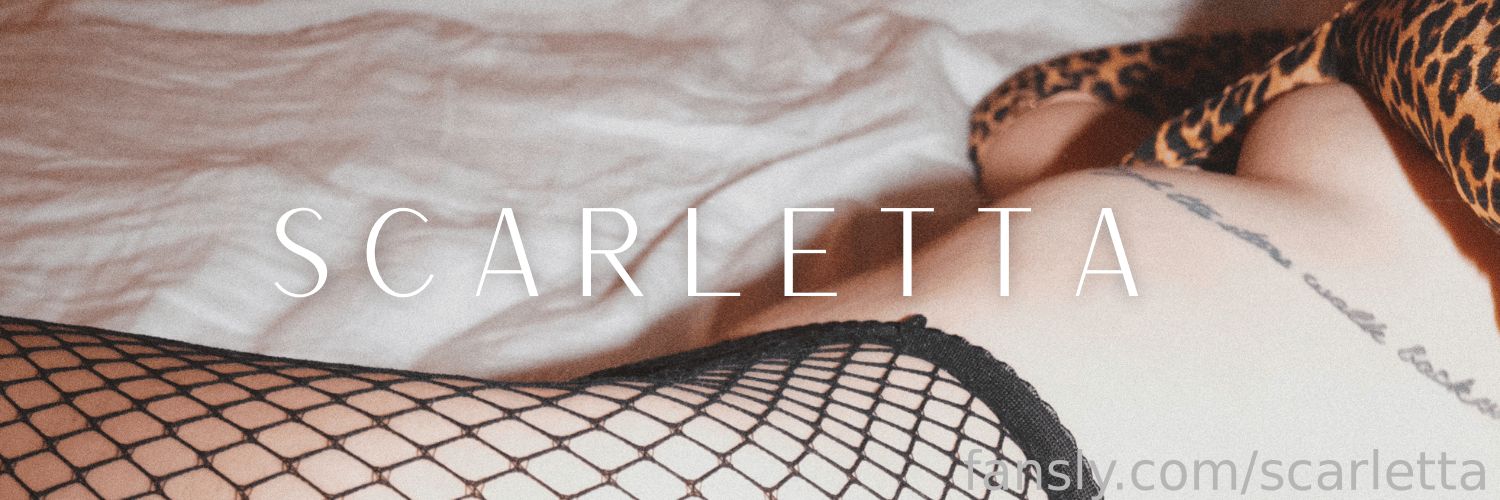 Fansly banner for @scarletta